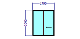 Affordable aluminium doors
